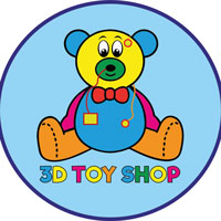 3d toyshop logo