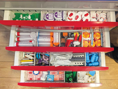 Draws of 3d printed parts