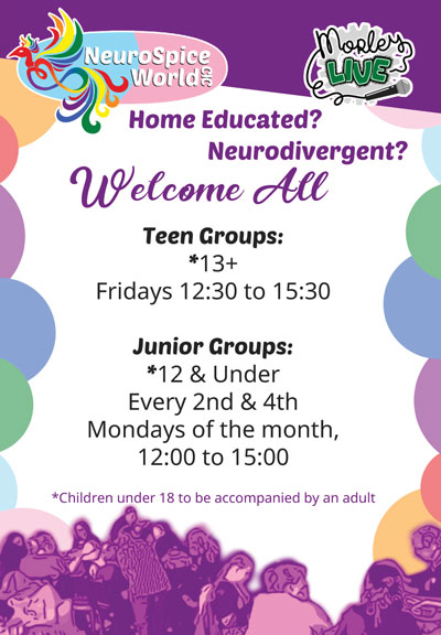 Homeschooling Group in South Leeds information flyer